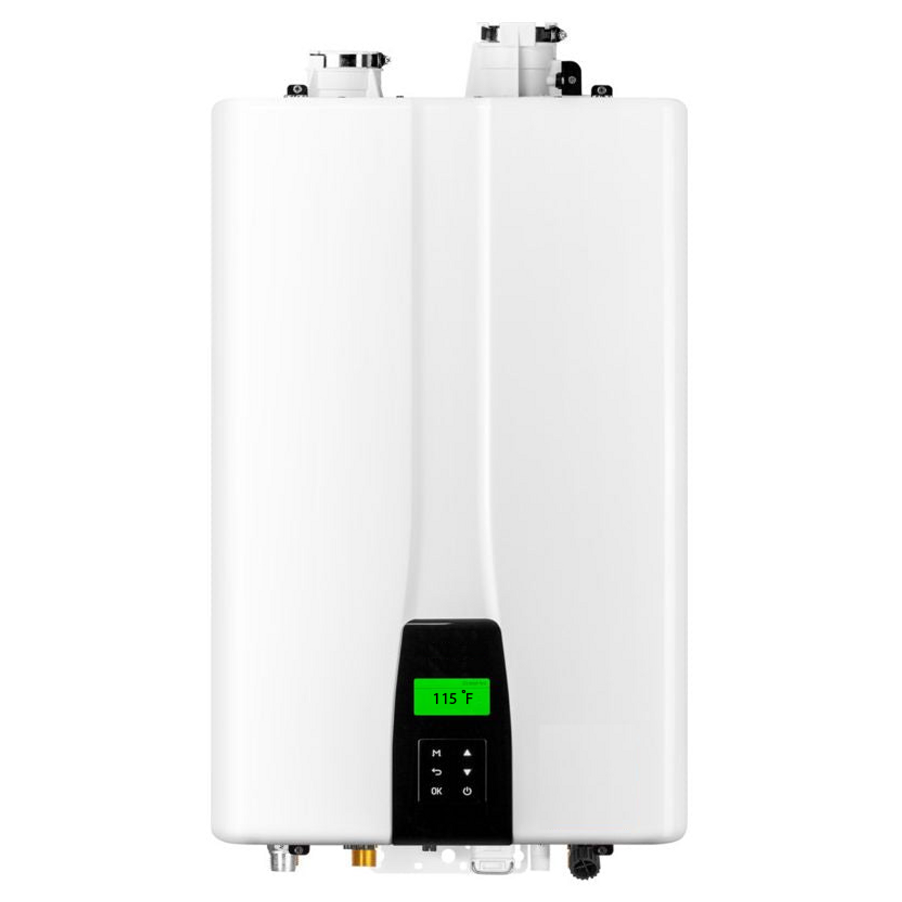 Modern tankless water heater installation in Bellevue